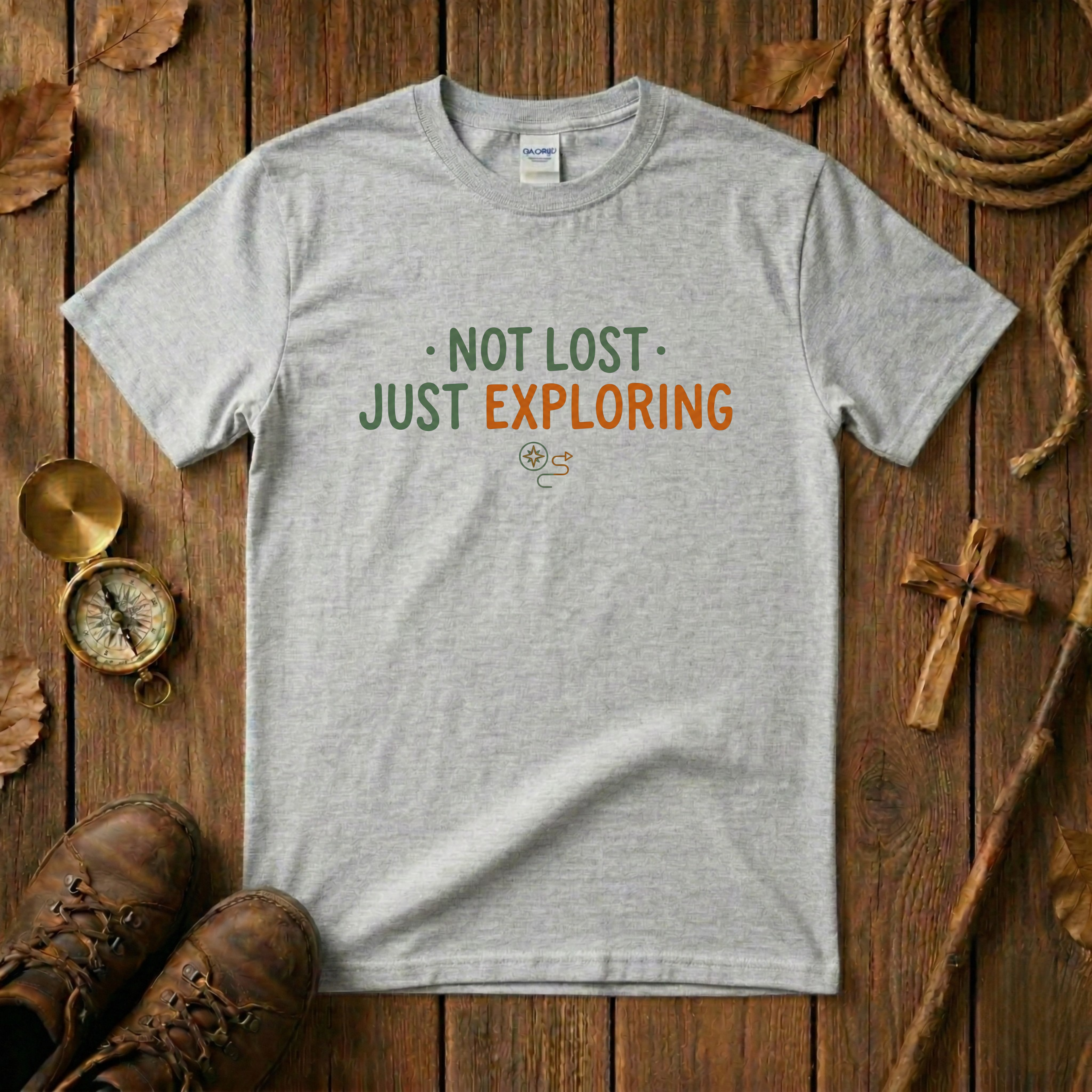 Not Lost Just Exploring Tee Shirt