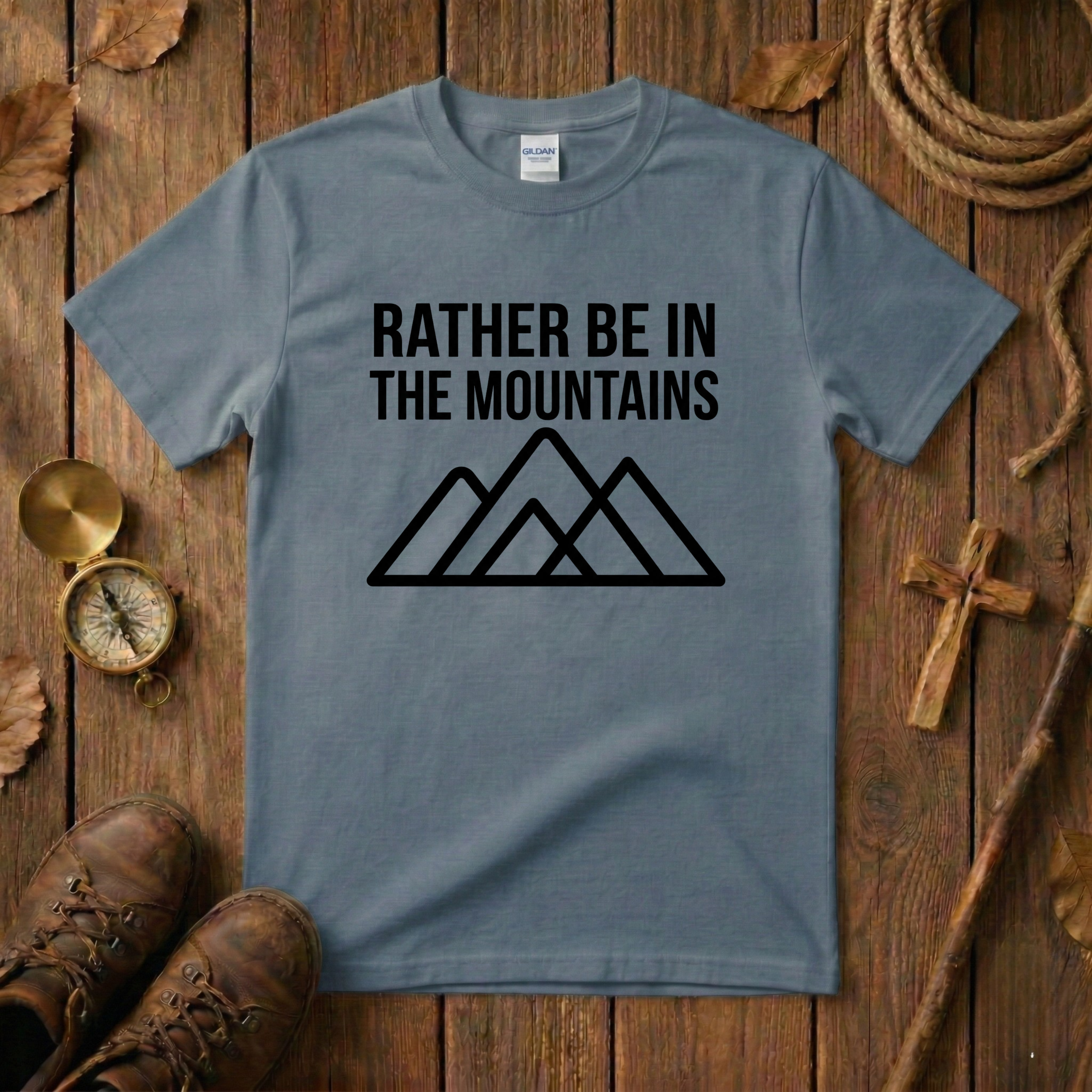 Rather Be in the Mountains Tee Shirt