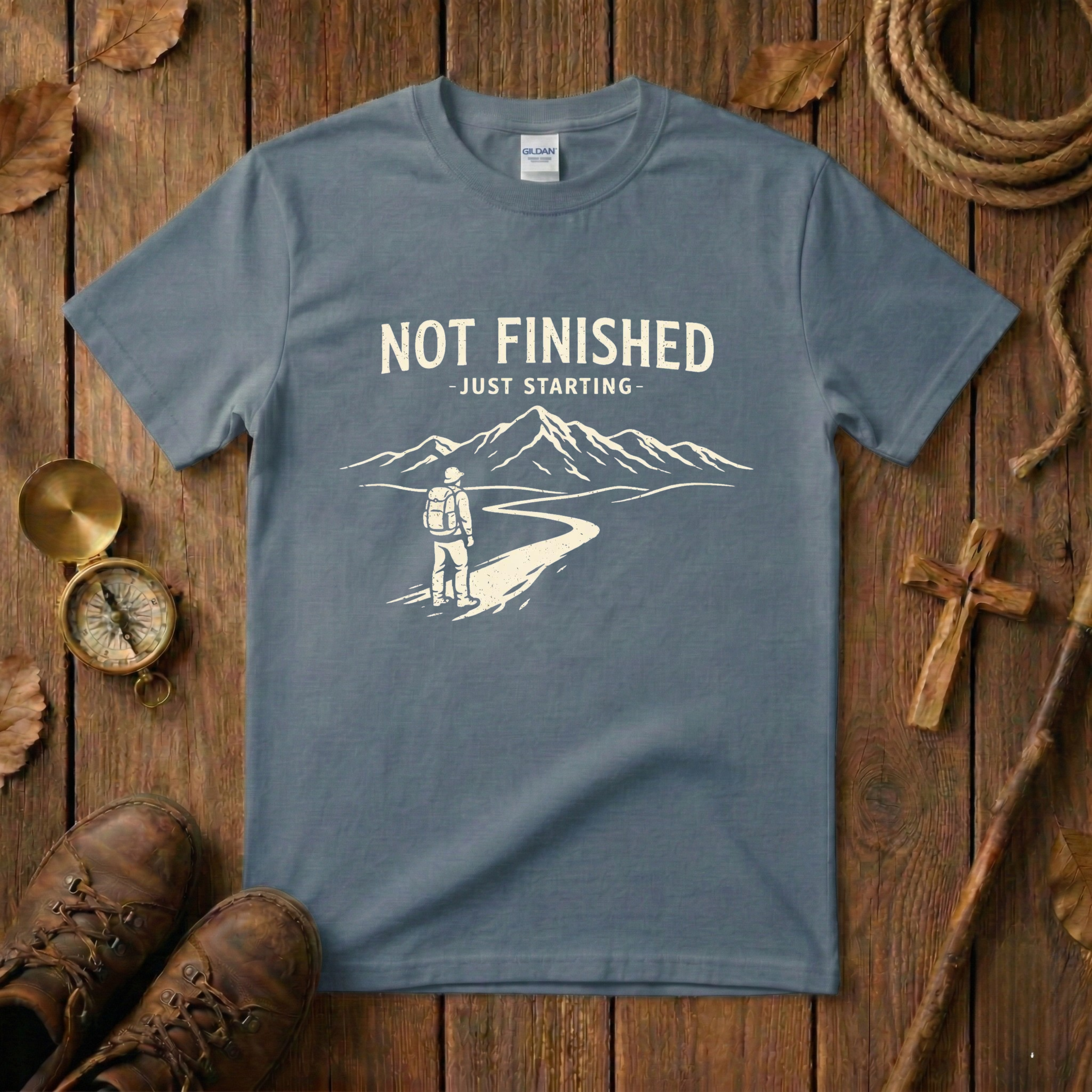 Not Finished, Just Starting Tee Shirt