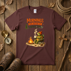 Mornings Are Better Tee Shirt