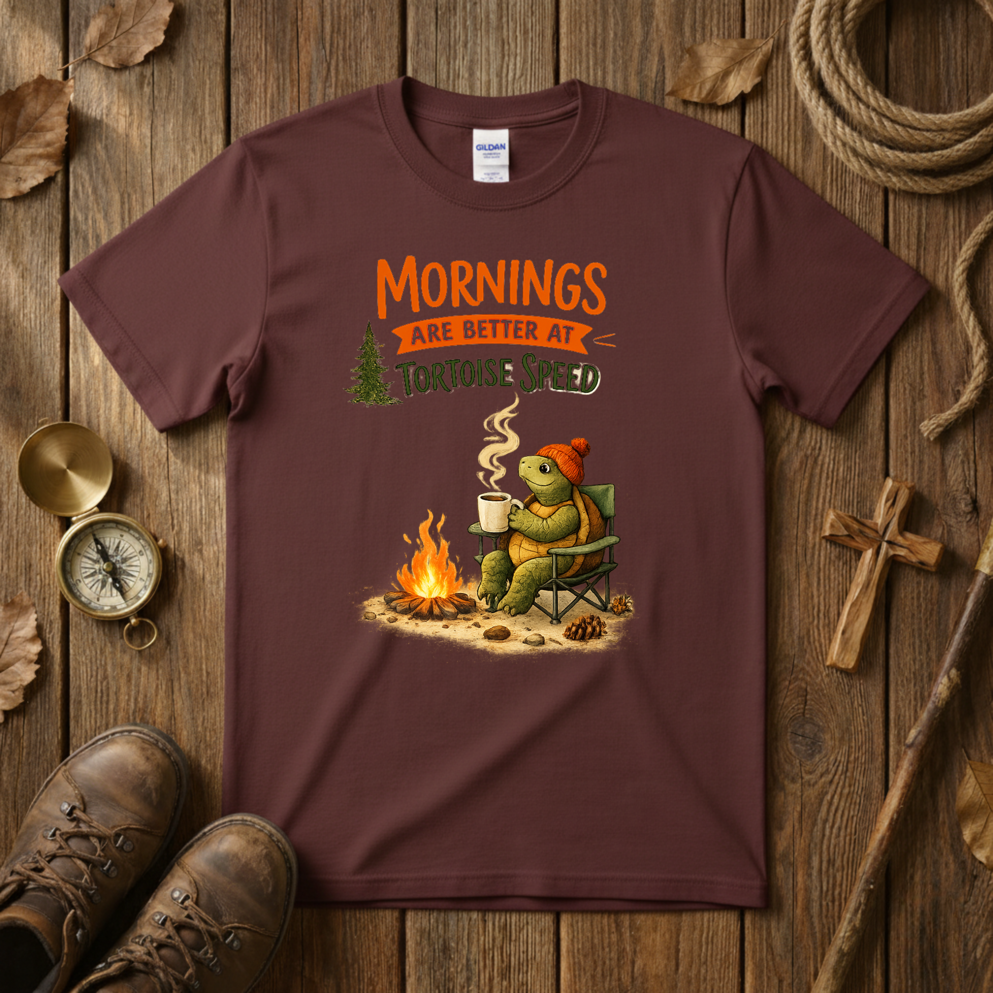 Mornings Are Better Tee Shirt
