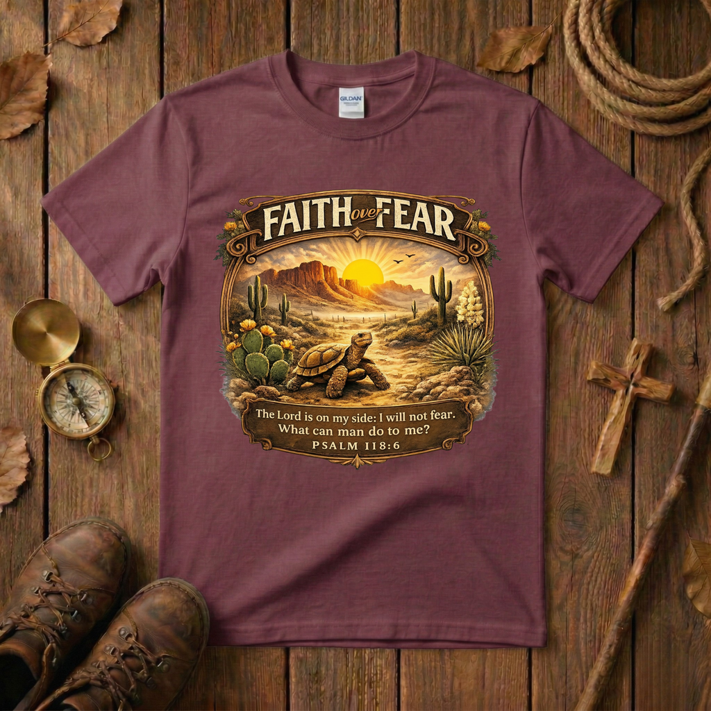 Faith over Fear Tee Shirt