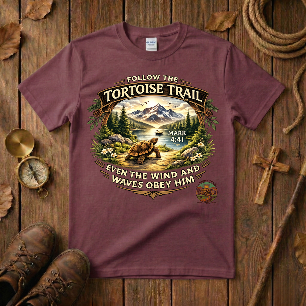 Even the Mountain Wind and The Waves Tee Shirt