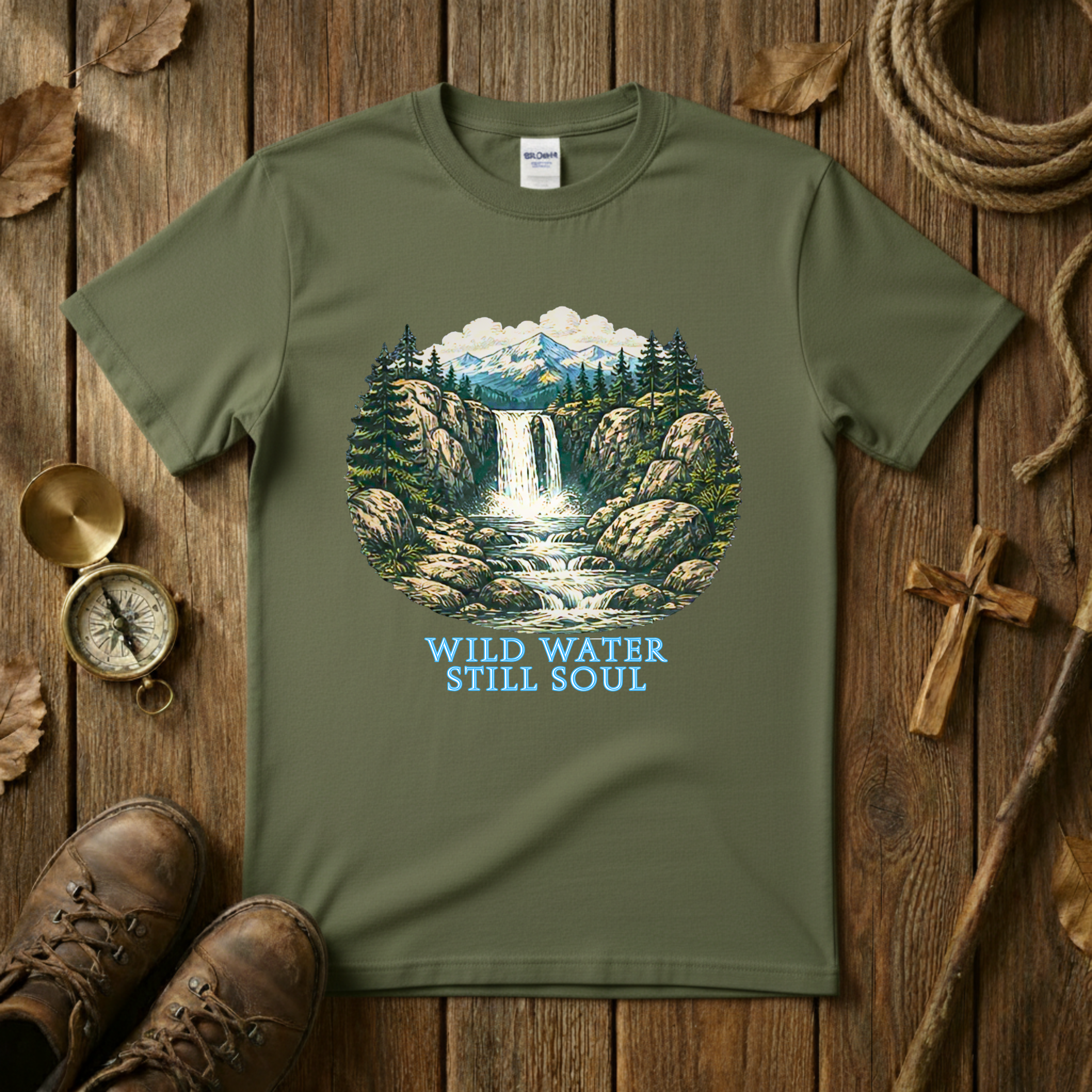 Wild Water Still Soul Tee Shirt
