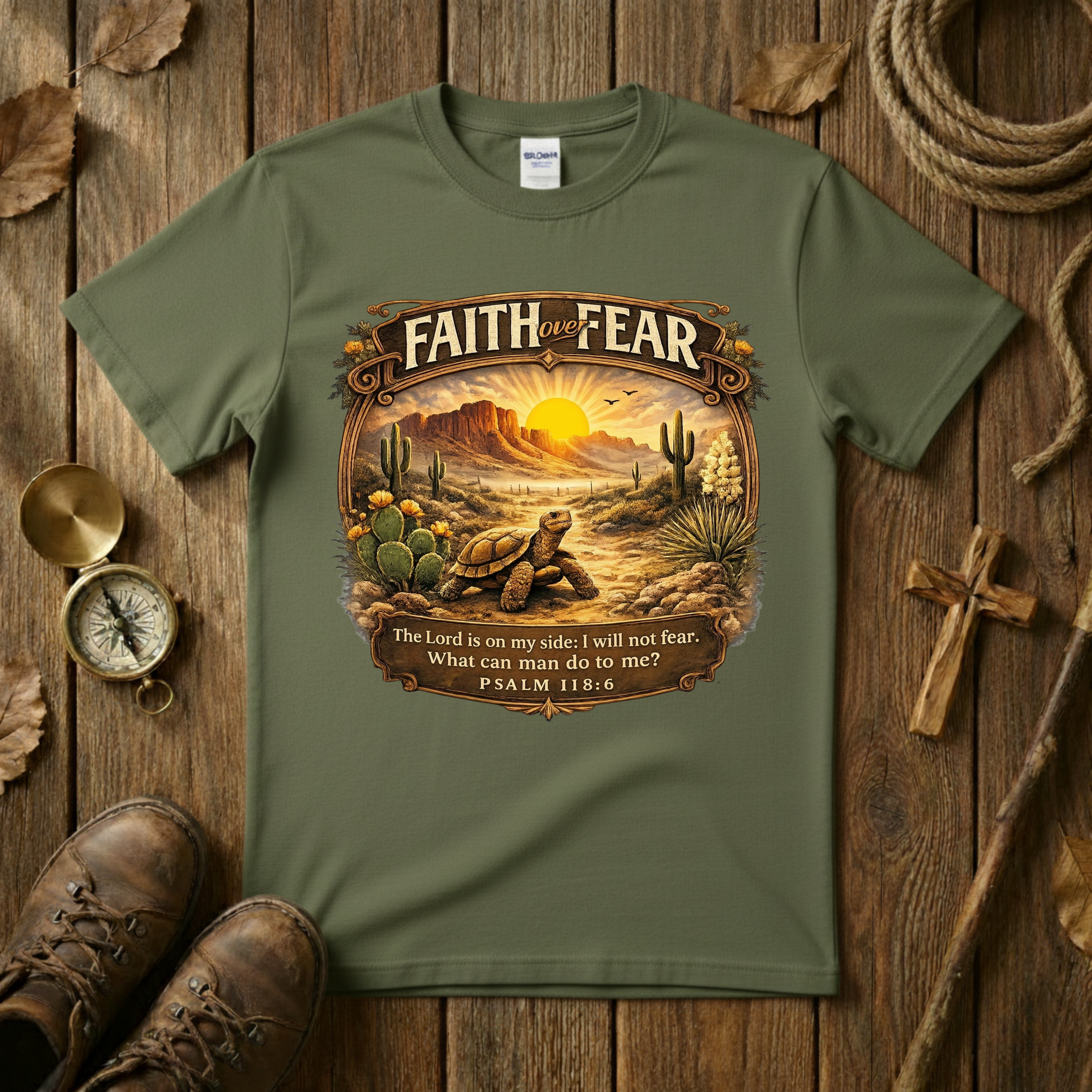 Faith over Fear Tee Shirt
