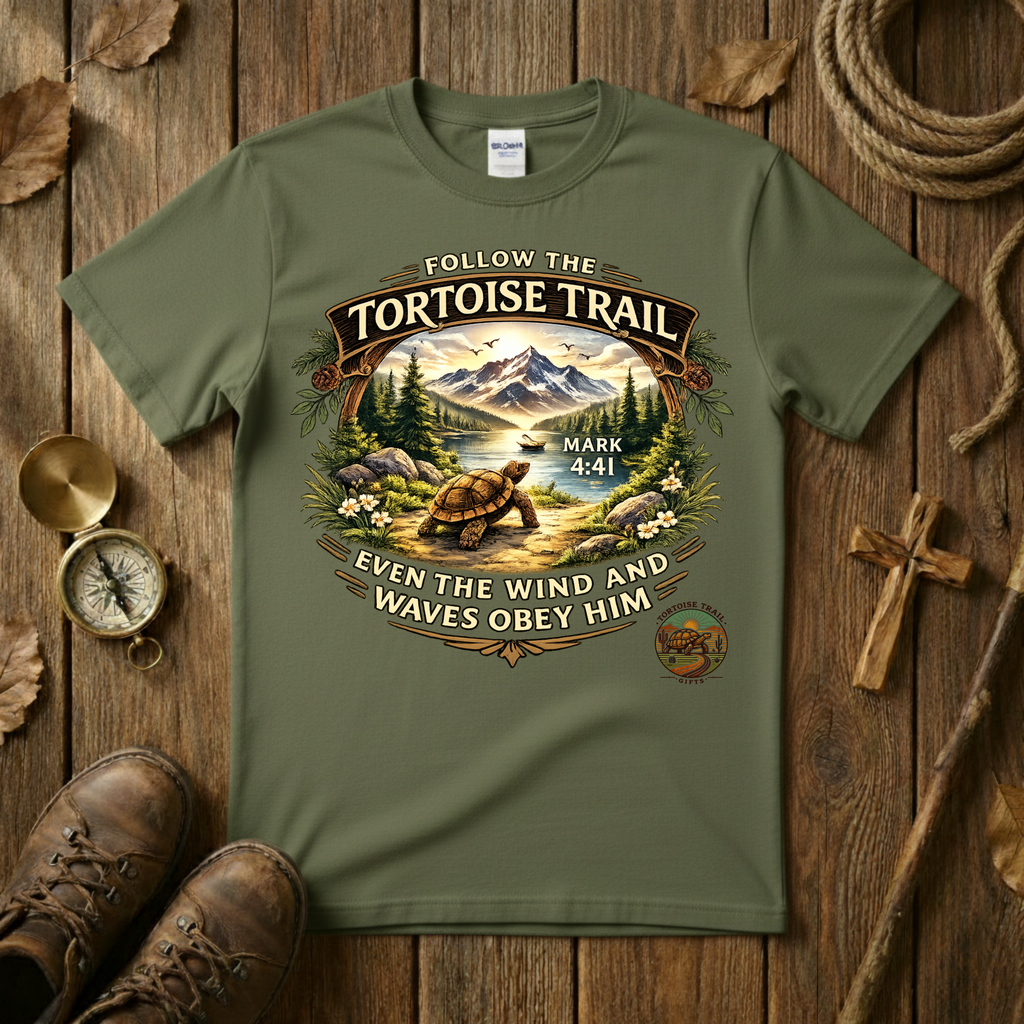 Even the Mountain Wind and The Waves Tee Shirt