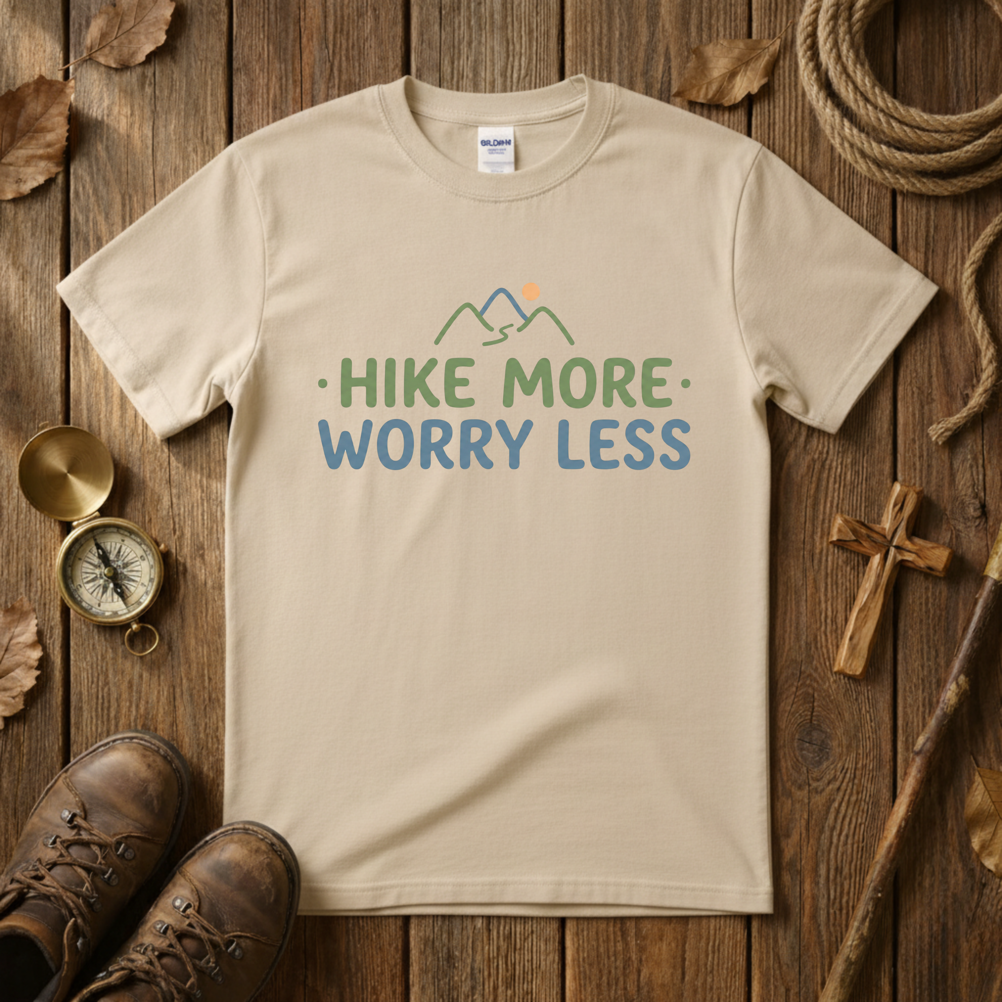 Hike More Worry Less Tee Shirt