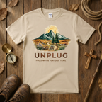Unplug - Follow the Tortoise Trail Tee Shirt