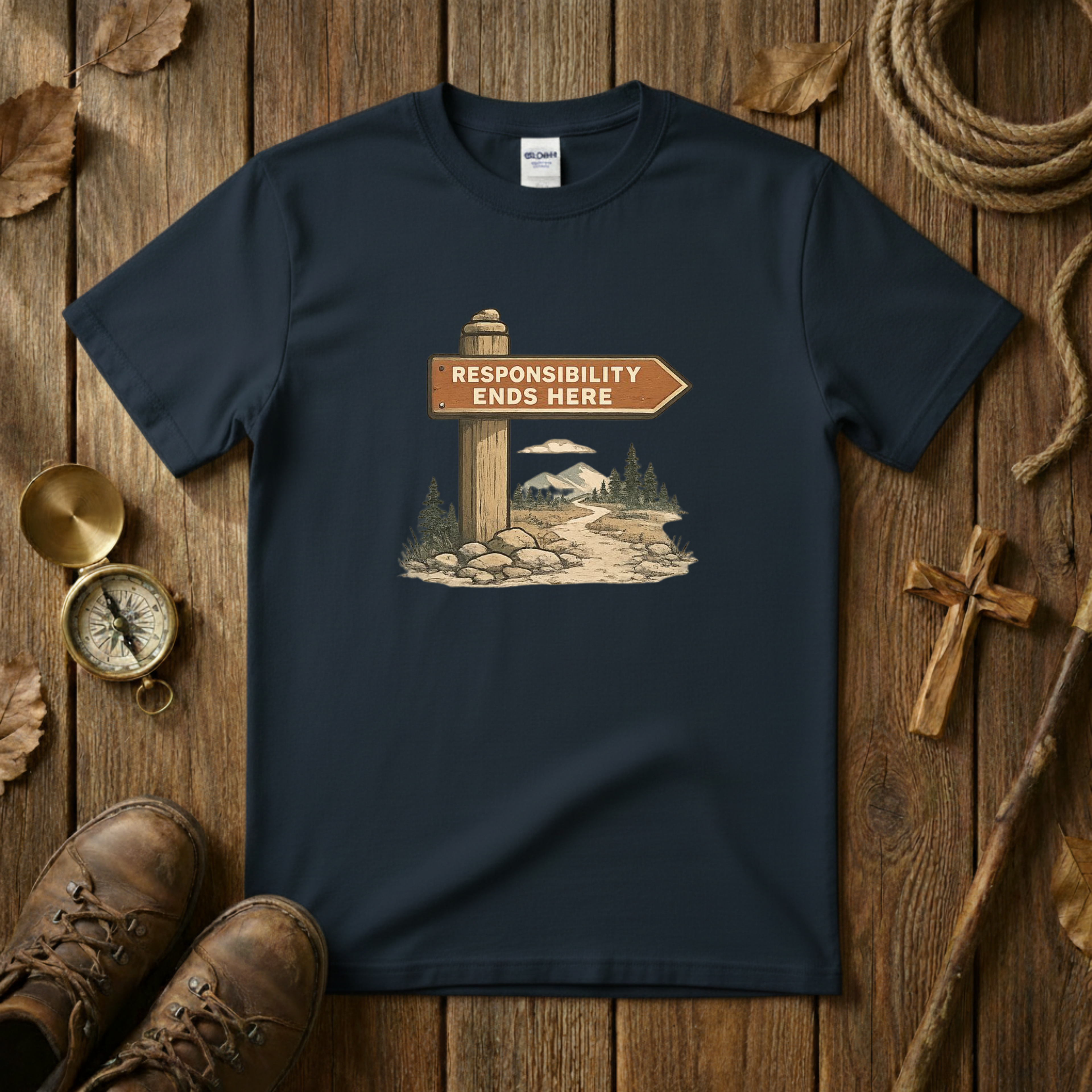 Responsibility Ends Here Tee Shirt