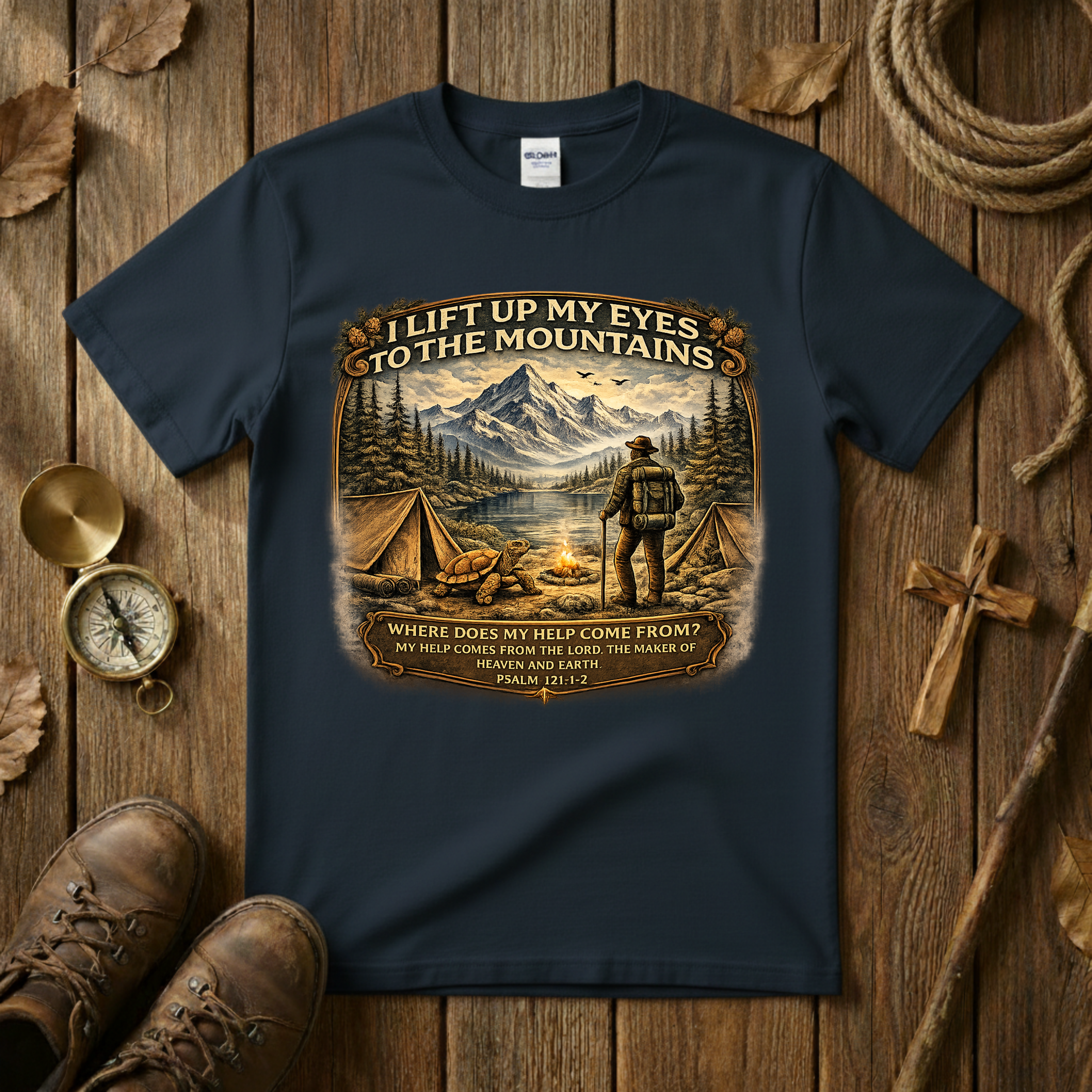 I Lift My Eyes Up Tee Shirt