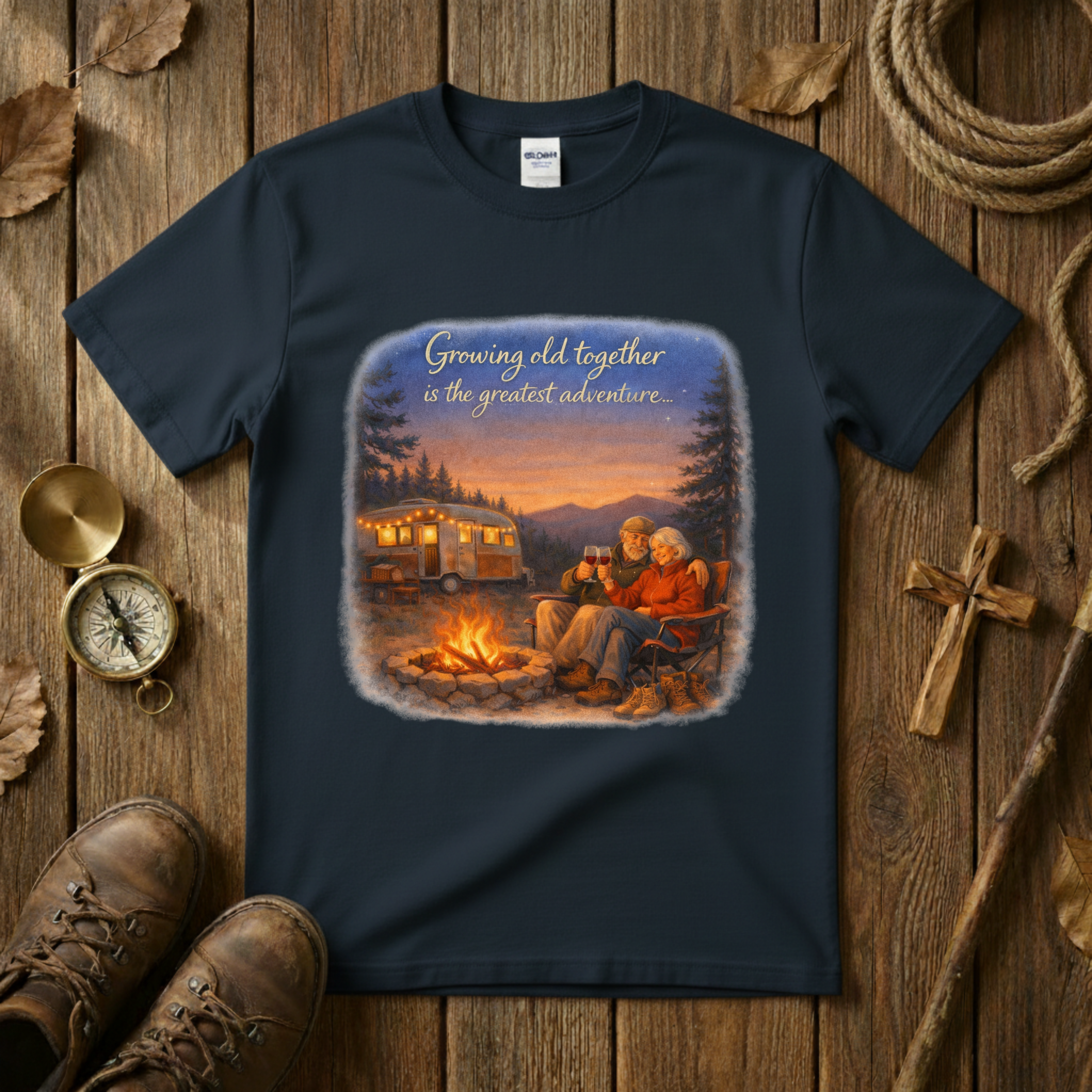 Growing Old Together Tee Shirt