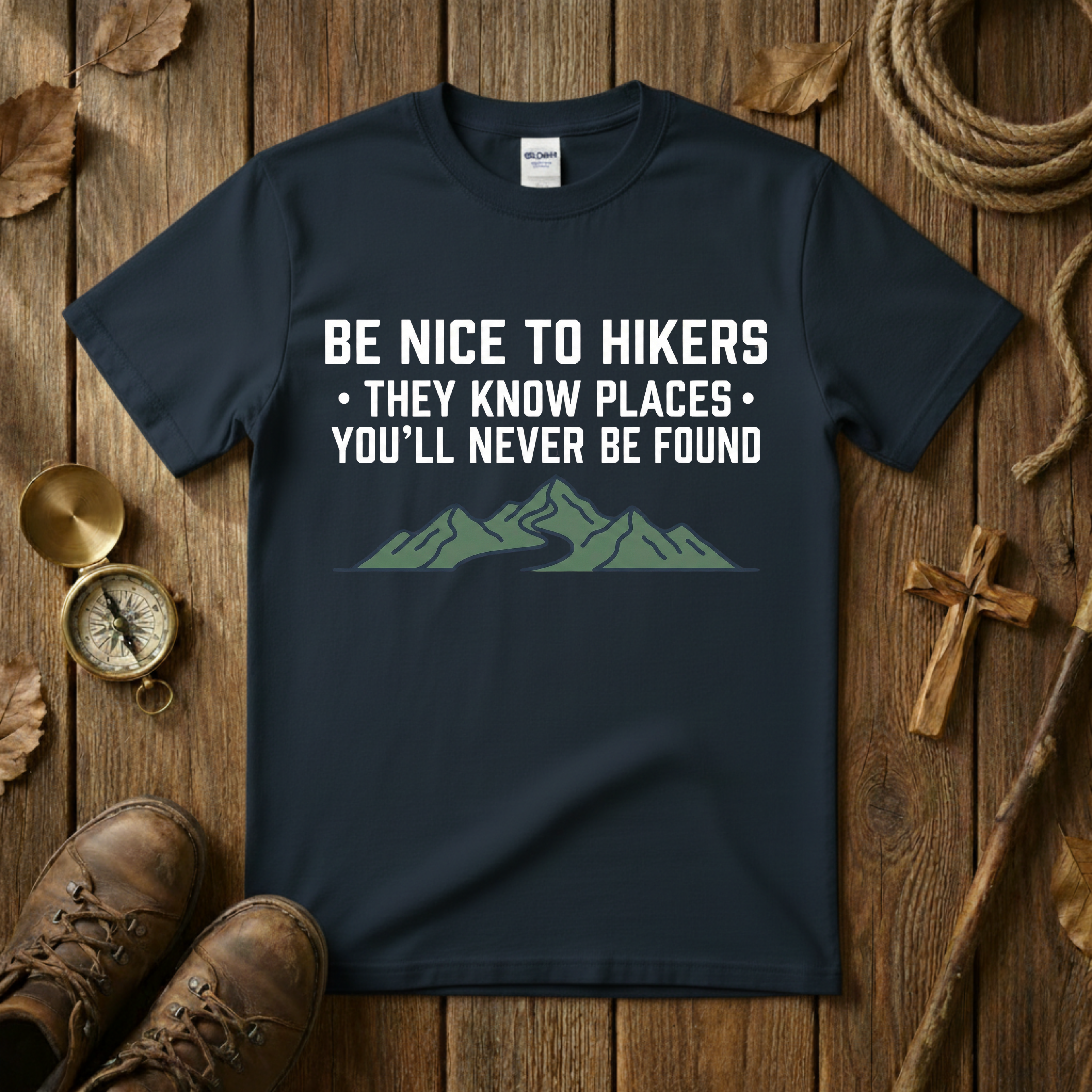 Be Nice to Hikers Tee Shirt
