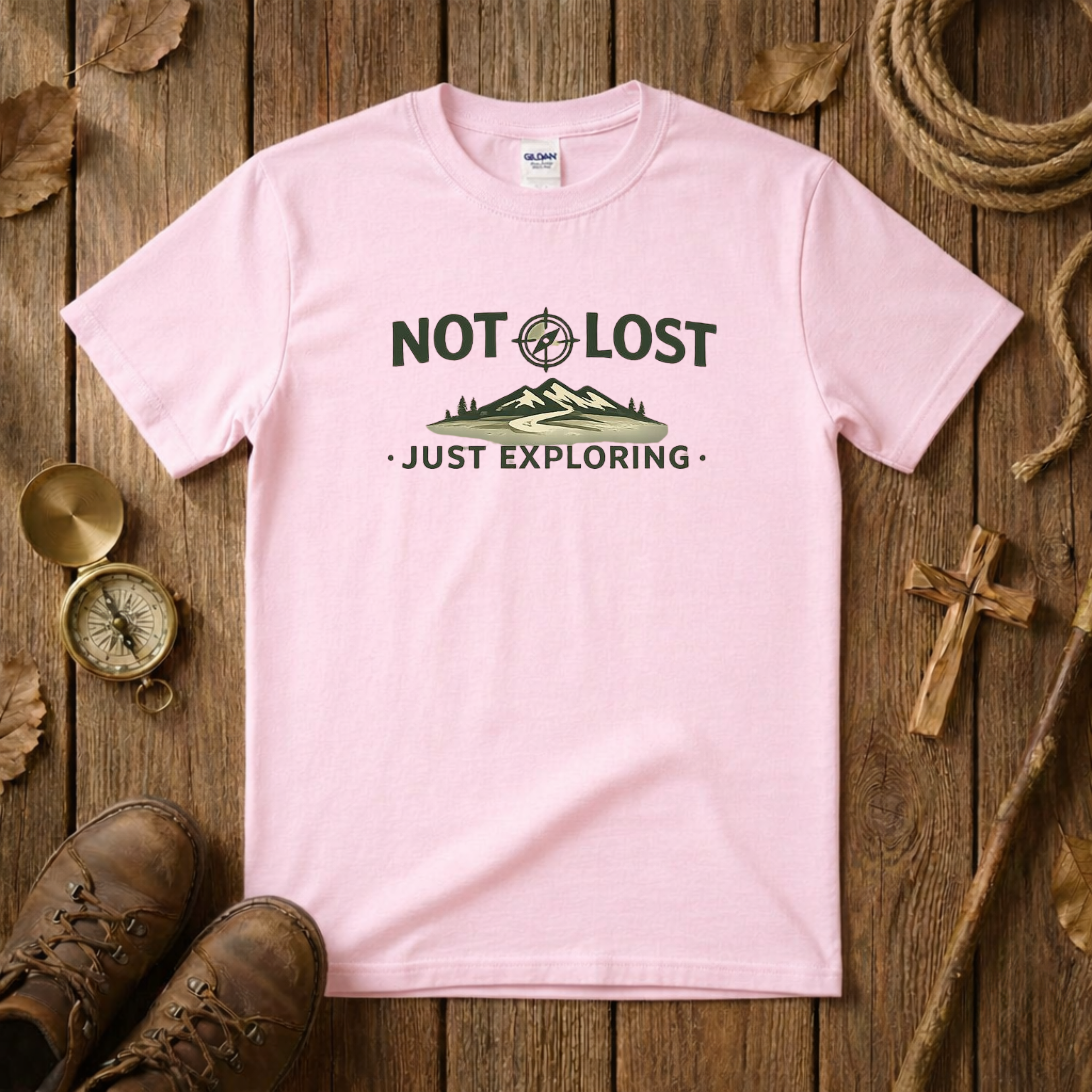 Not Lost Just Exploring Tee Shirt