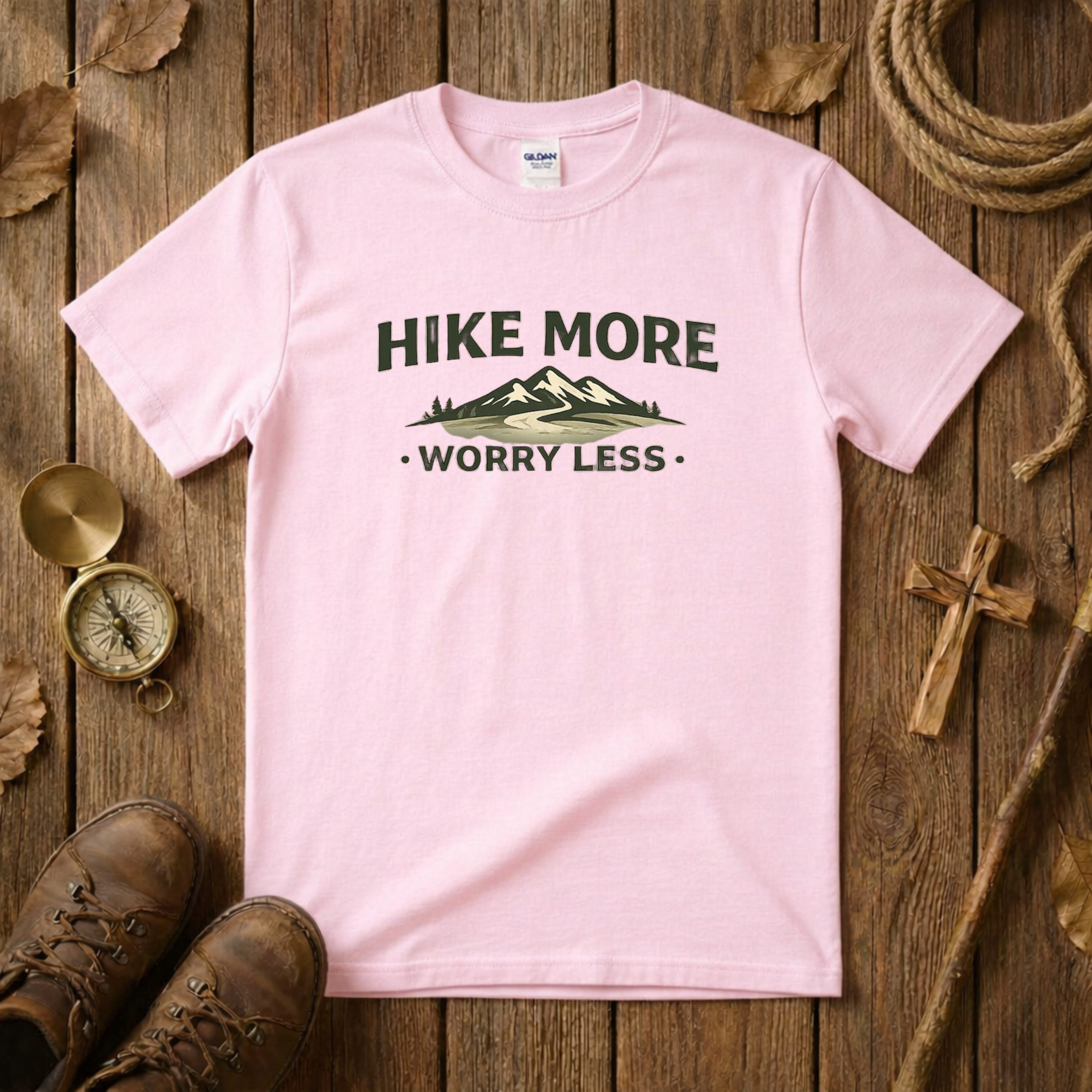 Hike More Worry Less Tee Shirt