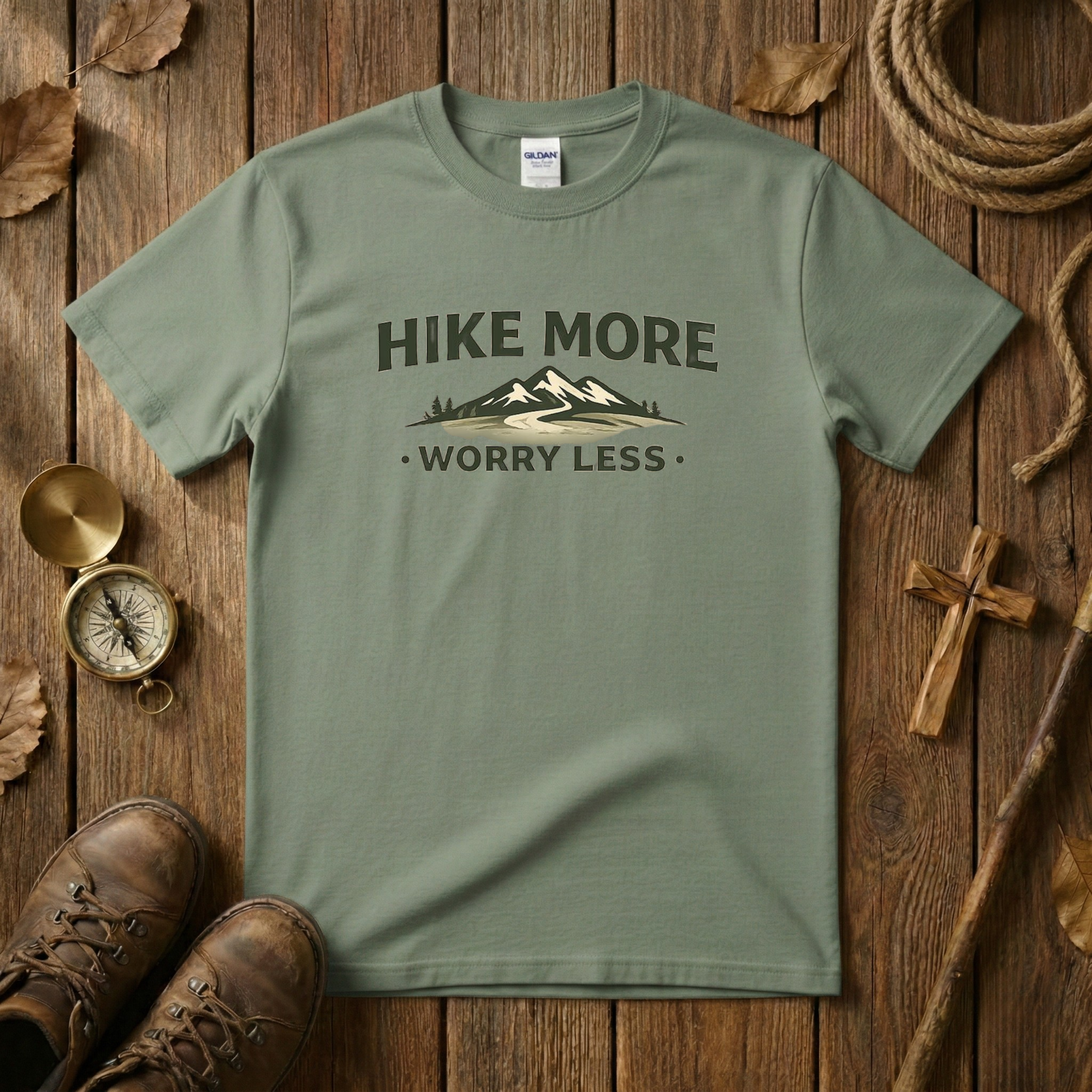 Hike More Worry Less Tee Shirt
