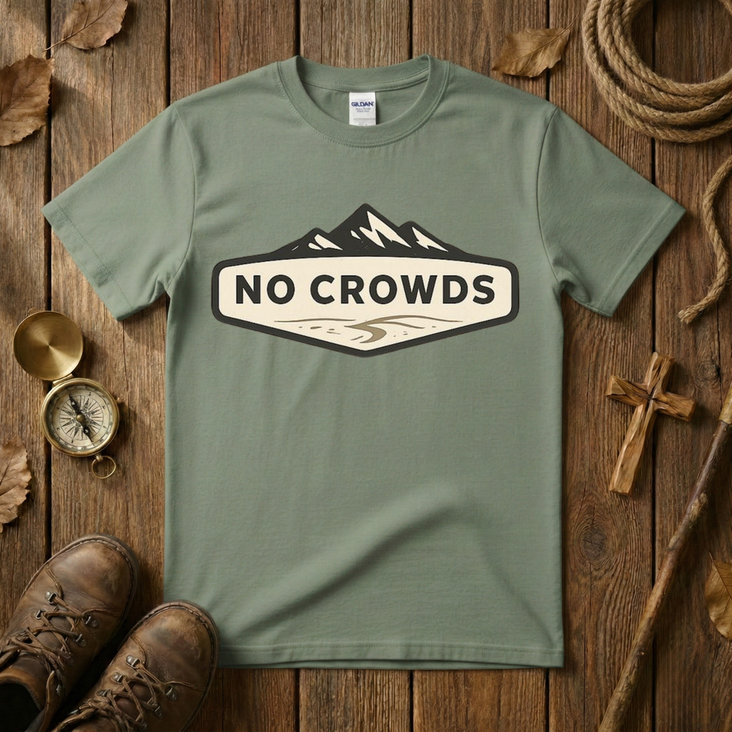 No Crowds Tee Shirt
