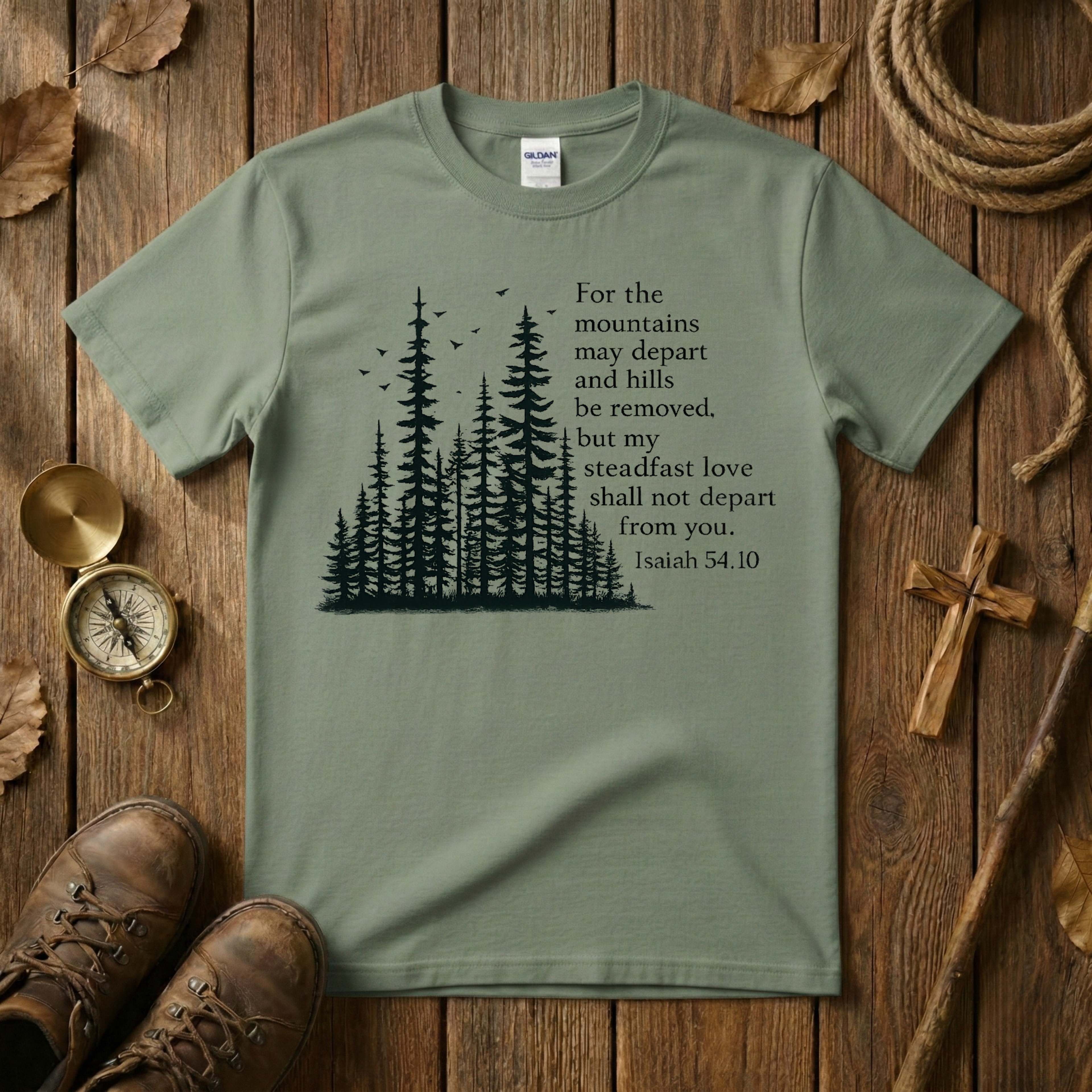 For The Mountains May Depart - Isaiah 54:10