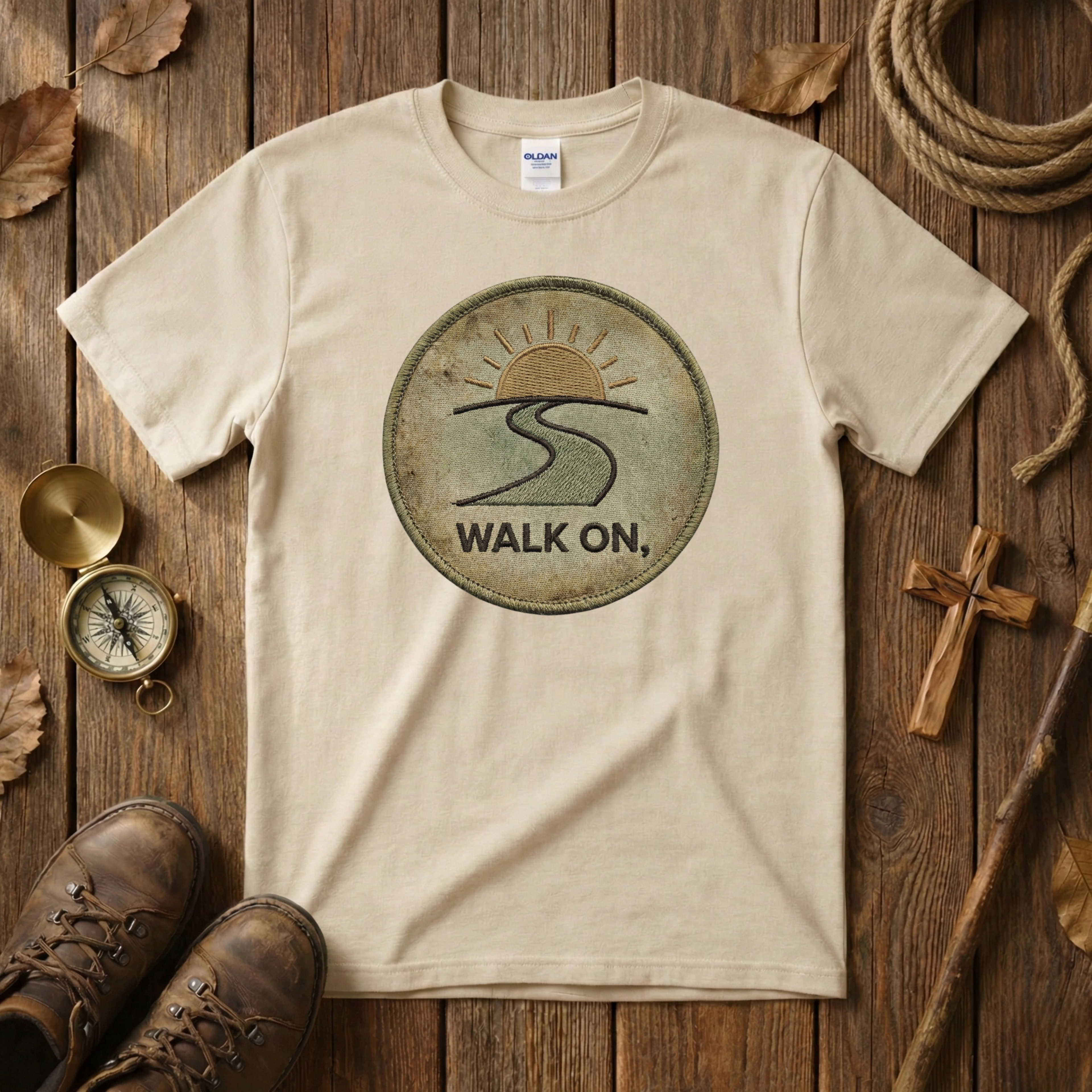 Walk On Tee Shirt