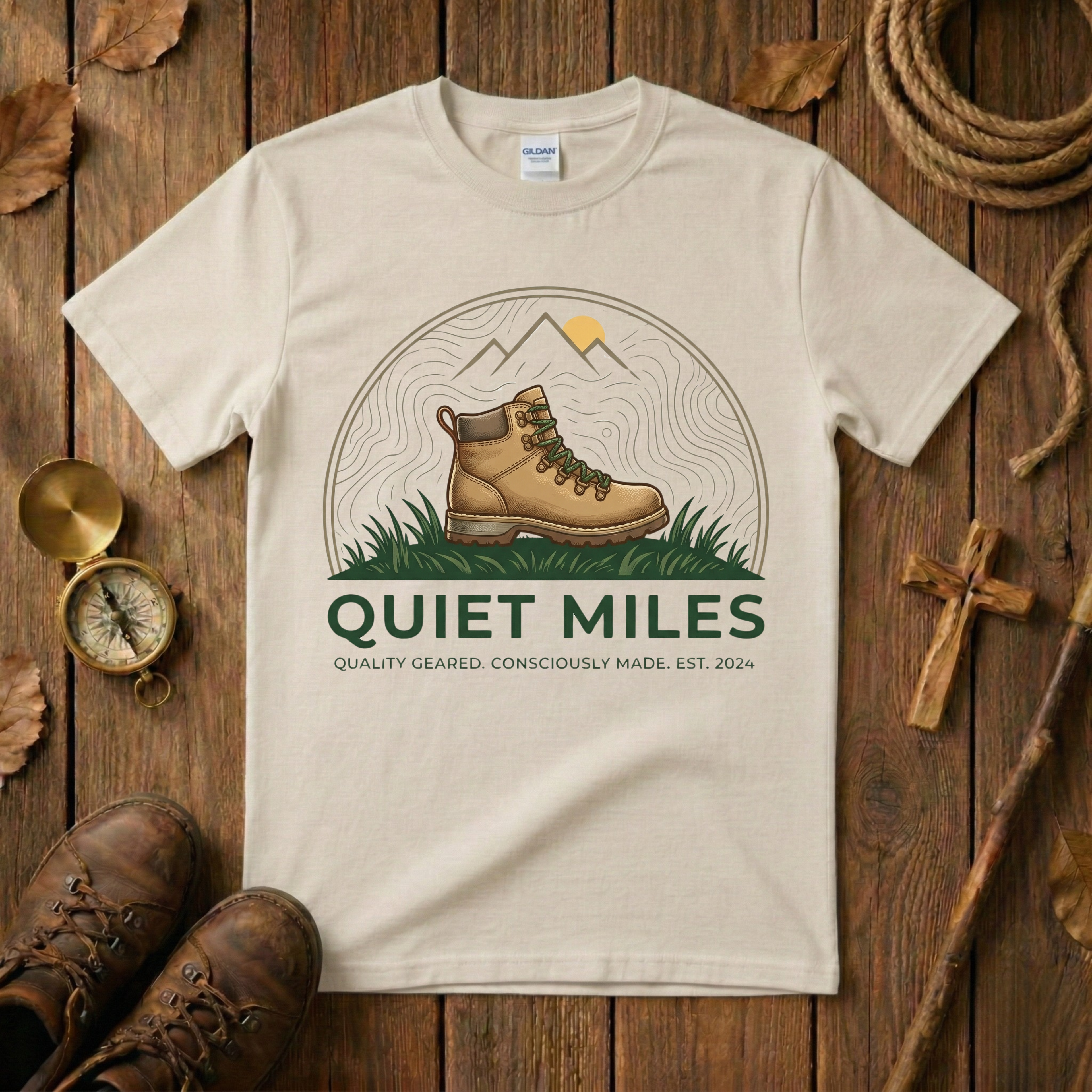 Quiet Miles Tee Shirt