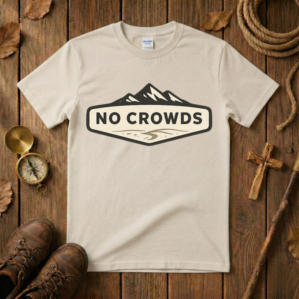 No Crowds Tee Shirt