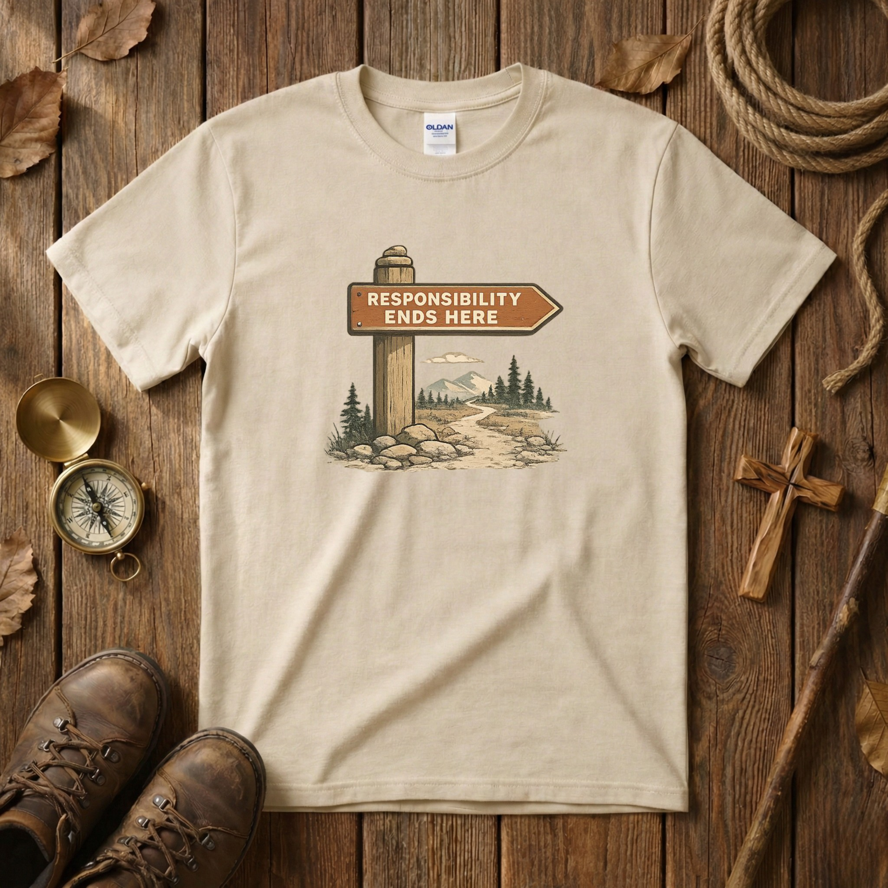 Responsibility Ends Here Tee Shirt