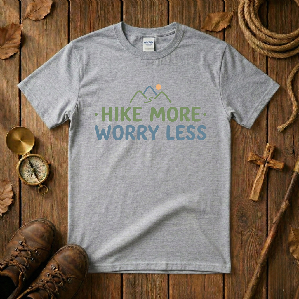 Hike More Worry Less Tee Shirt