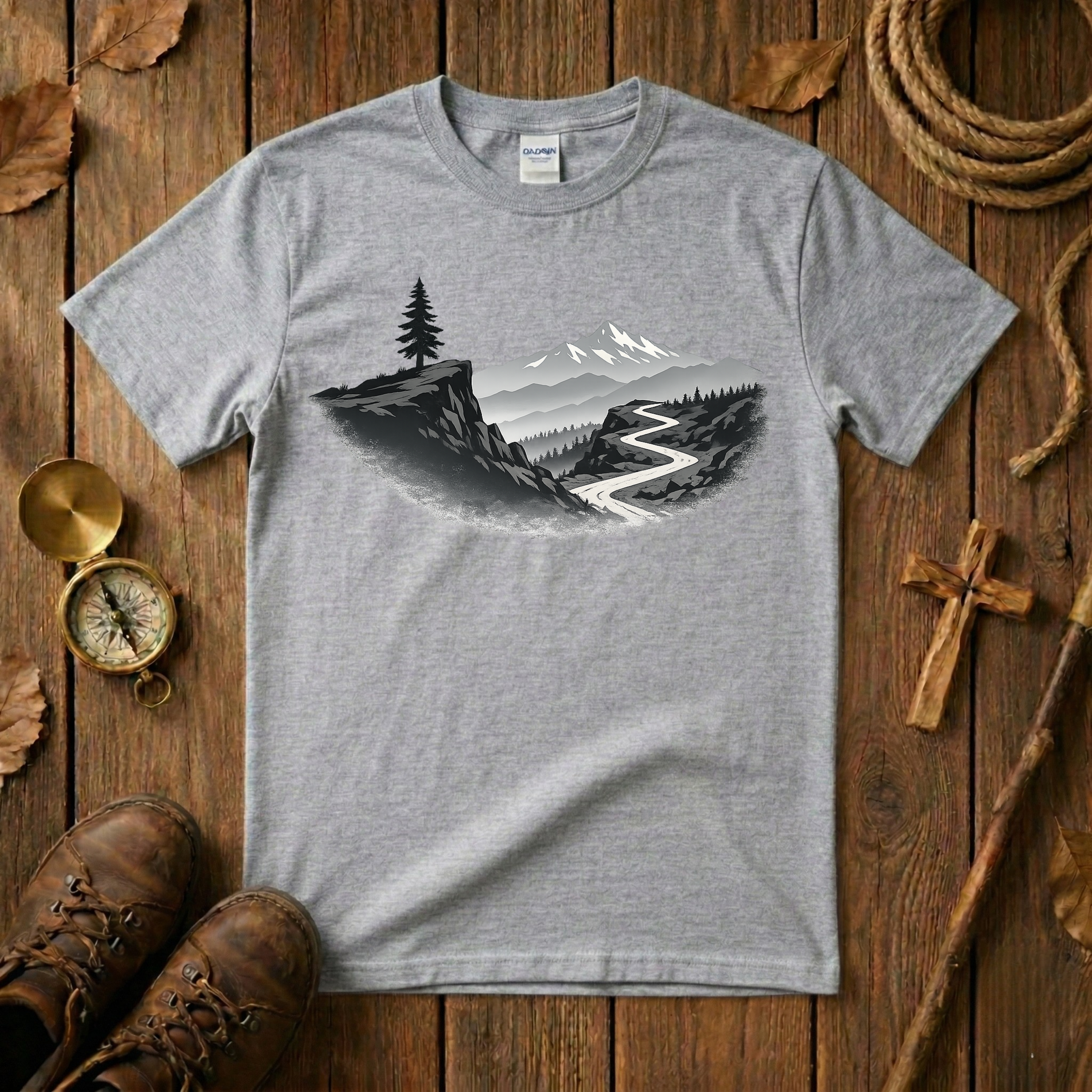 Mountain Vista and Long Trail Tee Shirt