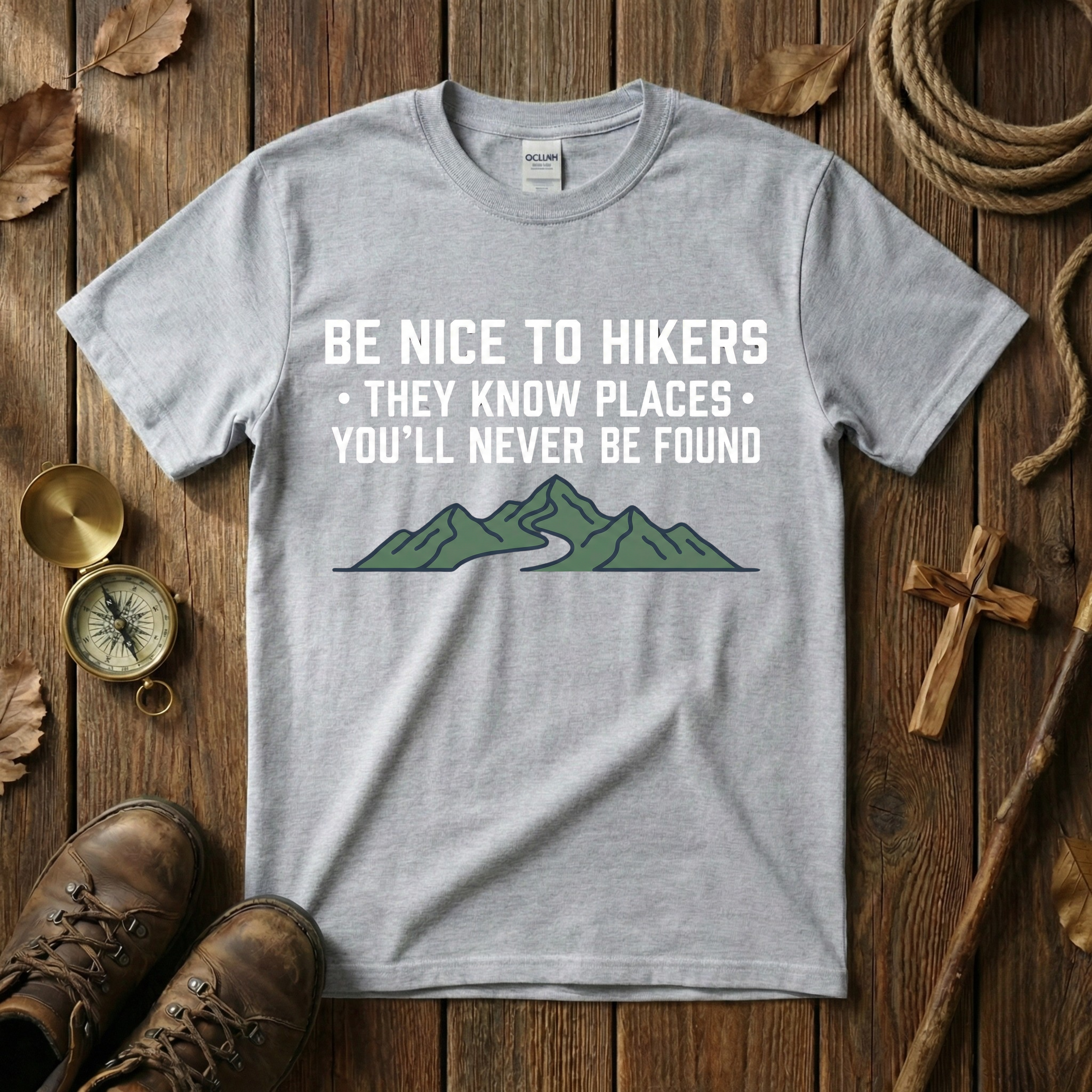 Be Nice to Hikers Tee Shirt