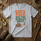 God's Pace Not The World's Race Tee Shirt