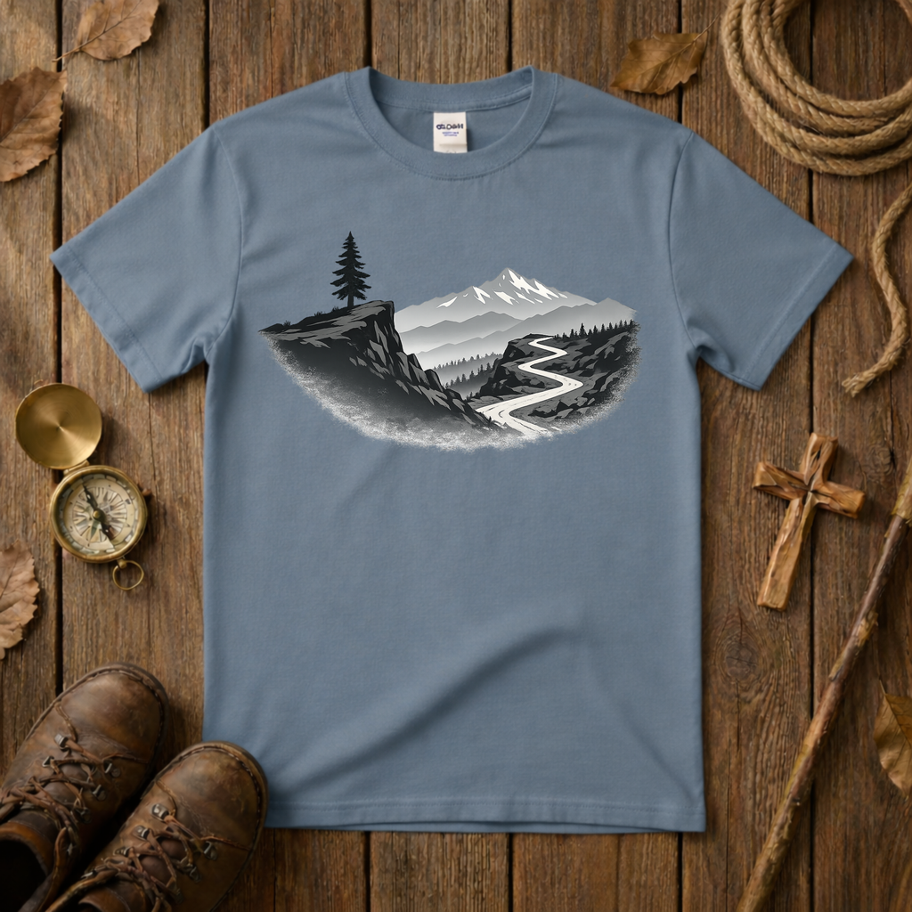 Mountain Vista and Long Trail Tee Shirt