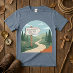 Responsibility Ends Adventure Begins Tee Shirt