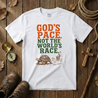 God's Pace Not The World's Race Tee Shirt