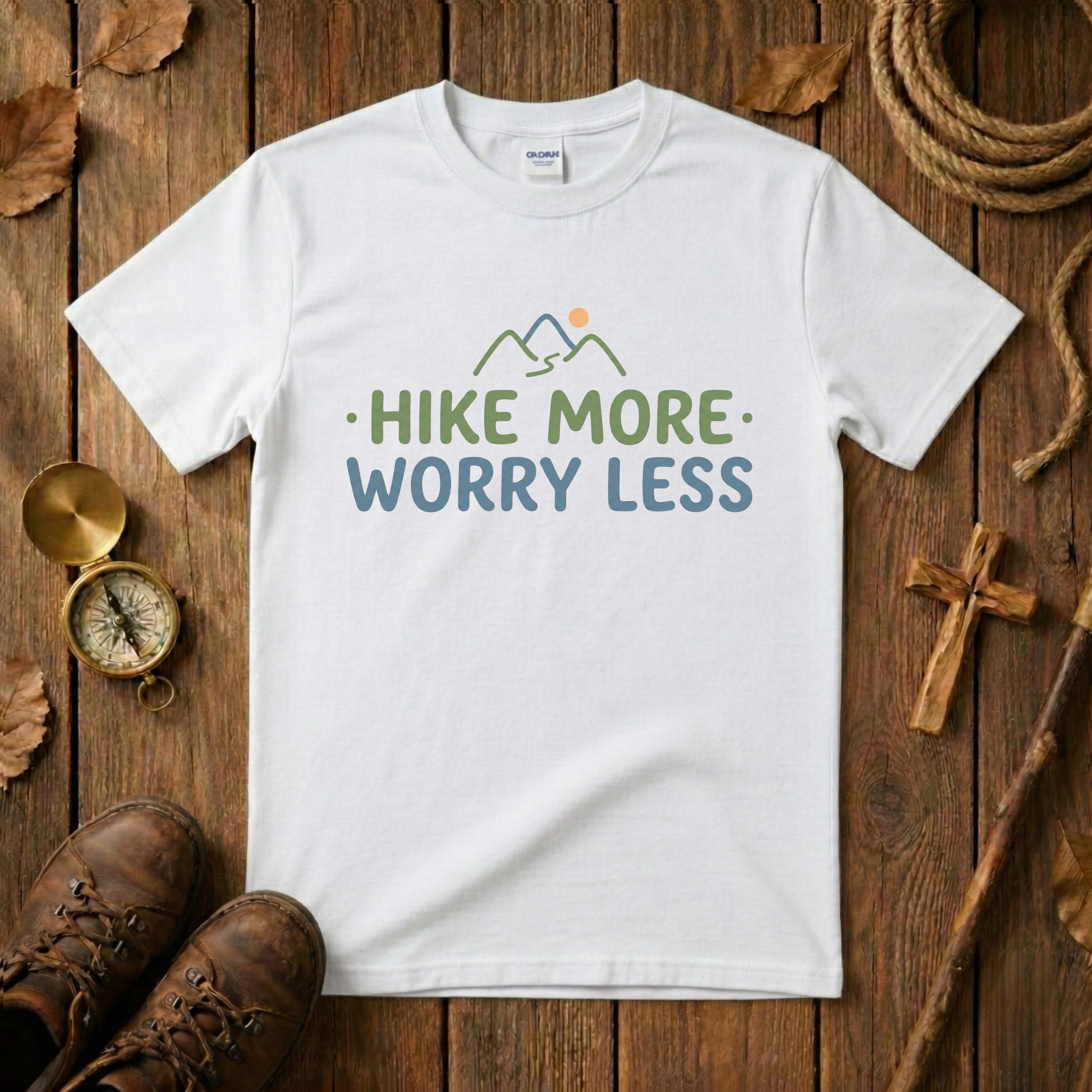 Hike More Worry Less Tee Shirt